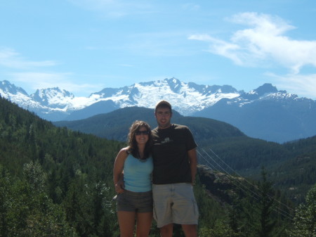 Josh and I in Whistler