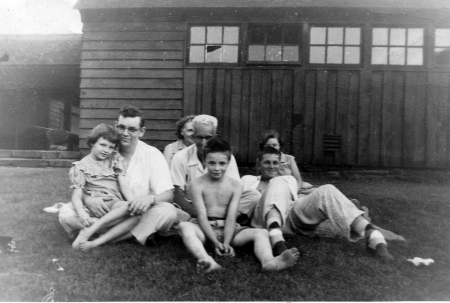 The family at Fairystone Park circa 1954