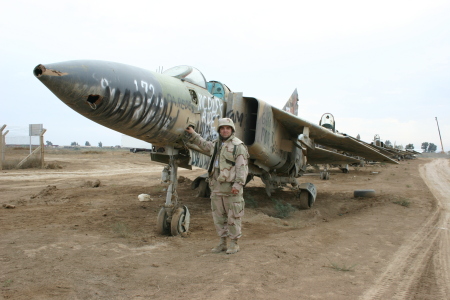 Working in Iraq for NBC News- November 2004