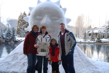 Family in Sun Valley, Idaho 2007