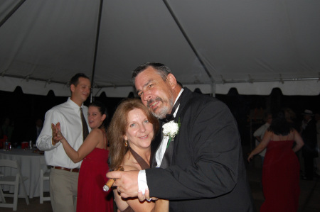my bride and I share a dance.....