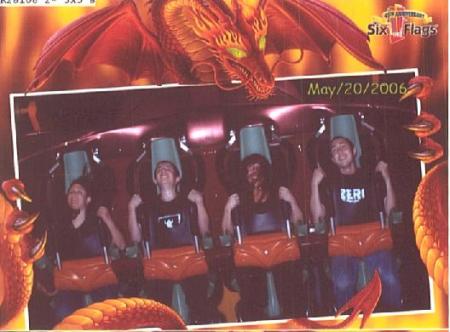 May 2006 - the new Tatsu at Magic Mountain