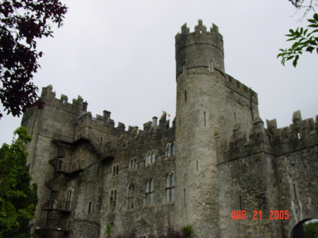 Kilkea Castle.  Where we stayed our last night in Ireland