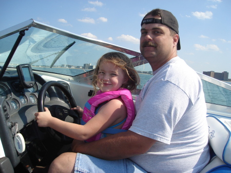 Hubby & Emily (daughter)