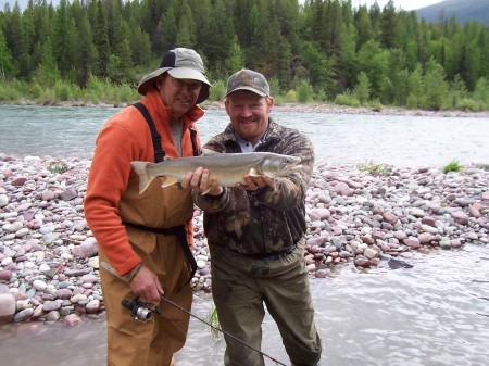 Trout fishing in Montana