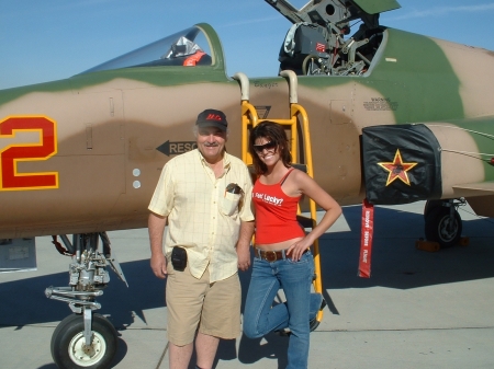 Me and my Jet fighter in Arizona