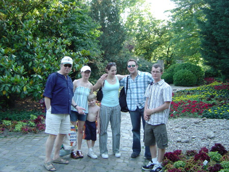 My family- Luisenpark, Mannheim, GE June 05