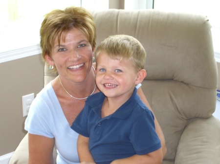 Me and my son Colin - August 2007