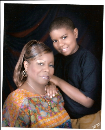 my oldest sister and her son....my twin!