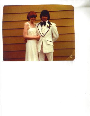 Prom 1980 Frank Soave & me