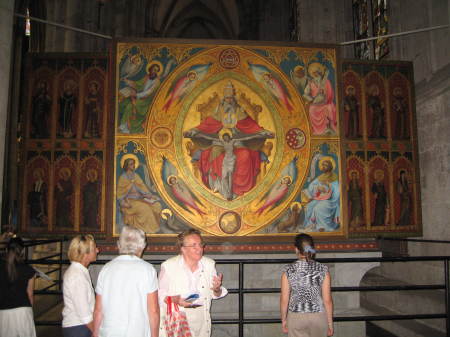 Mural inside the "DOM" Catholic Cathederal Germany!