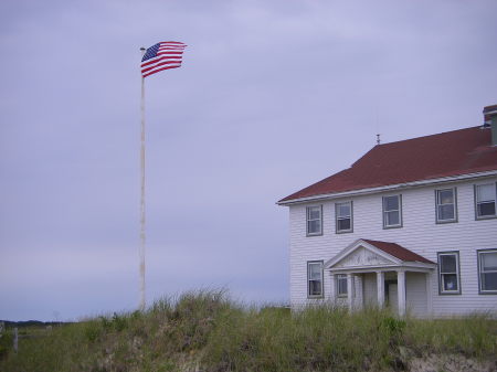 Old Glory in Provencetown, Ma