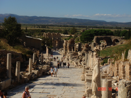 Ephesus marble street