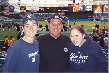 KIDS AND ME AT - YANKEE STADIUM