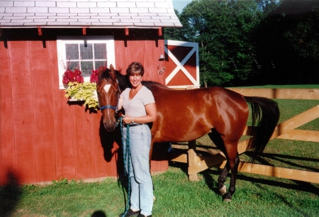 Marcia and Yogi - summer 2002