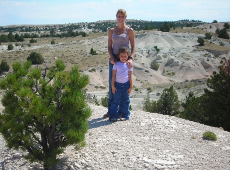 Lexy and I in Wyoming