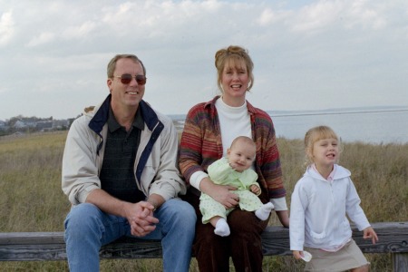 Linda and Steve and grandgirls 2004