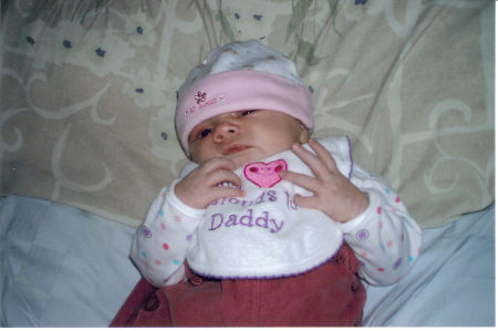 My beautiful baby girl Lea Gabrielle born 8/26/06.