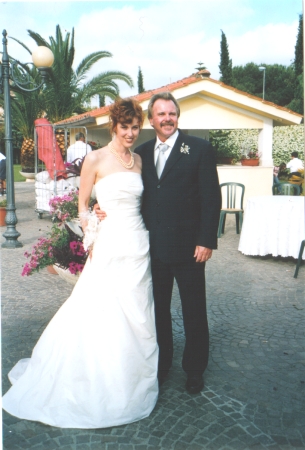 My daughter Wendy's wedding in Italy