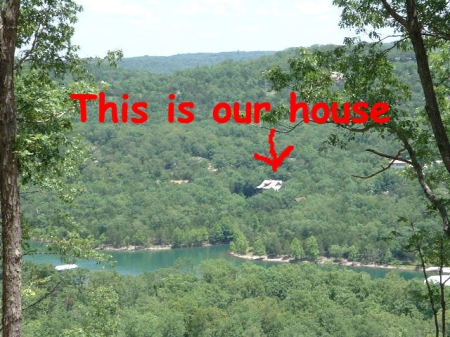 Our house on Table Rock Lake