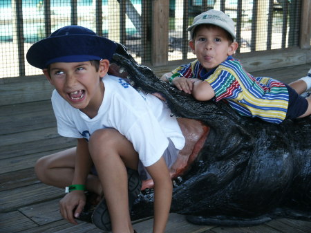 Ryan and Andre at Gatorland