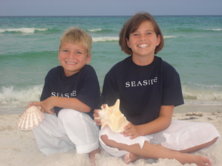 Chloe and Rory at Seaside