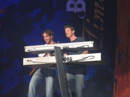 Playing the keyboards