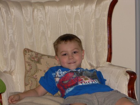 my five year old son Joshua