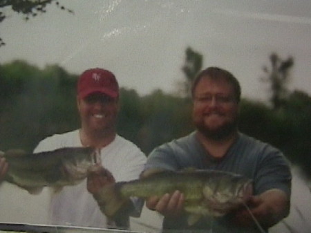 fishing with brother Bret