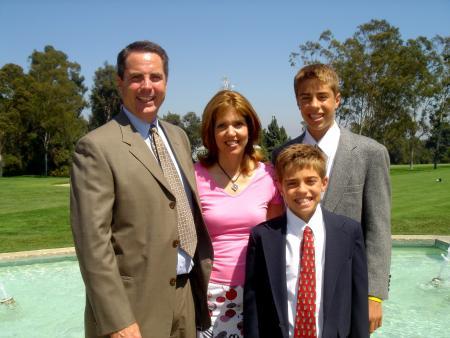 My family at a LACC brunch in 2005