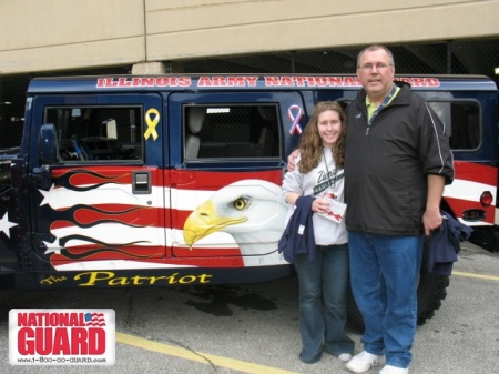 Brian and daughter Caitlin