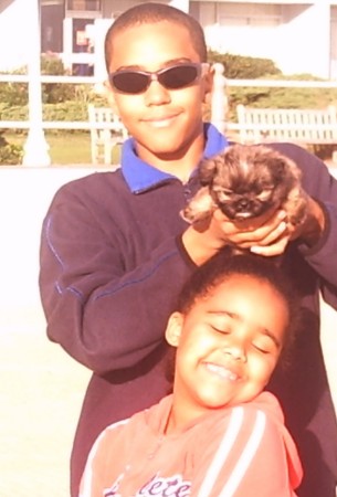 Kieon, Ayanah and Chewy