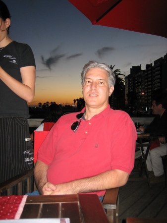 Dinner on the beach in Uruguay