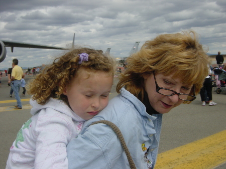 BABY BECKY AND GRANDMA