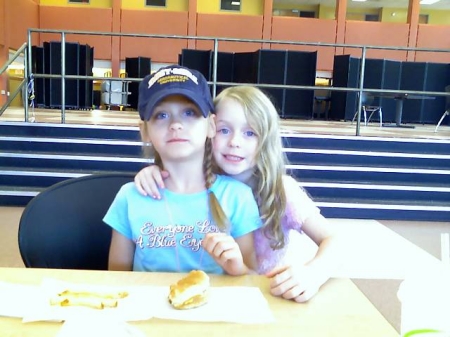 The girls in the cafeteria of Embry Riddle Aeronautical University