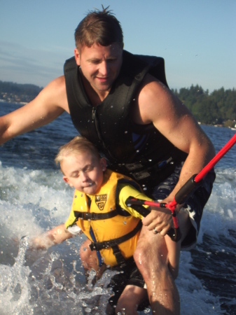 erik and dad surfing 2