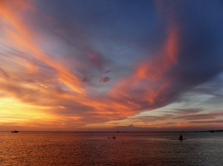 Nokomis Beach at Sunset