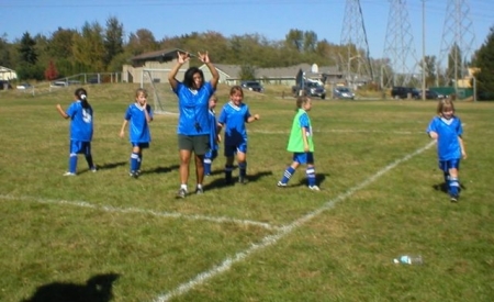 Go Eagles / Girls U8 Team 2006