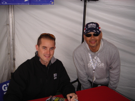 Me & NASCAR driver Casey Mears