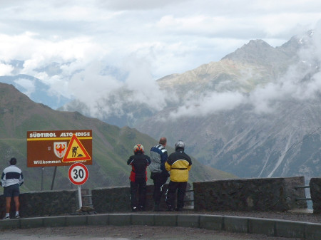 Top of Stevio - Alps Tour 2002