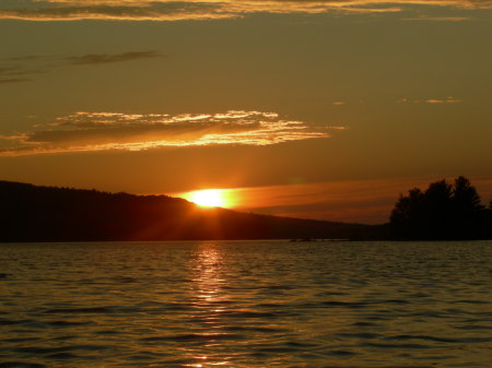 Sunset at Algonquin Park