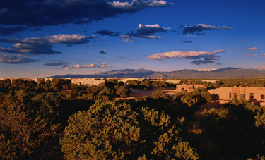 Views from my old house in Santa Fe