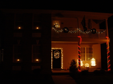 Virginia Beach home at XMAS