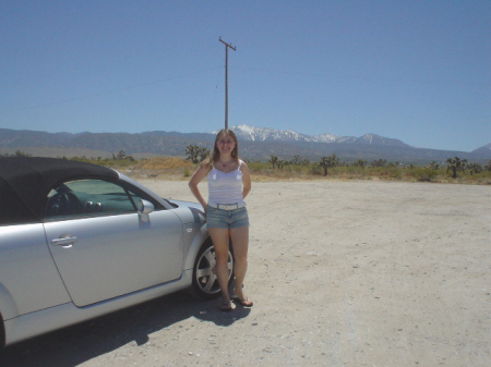 At the high desert, on the way to Vegas.