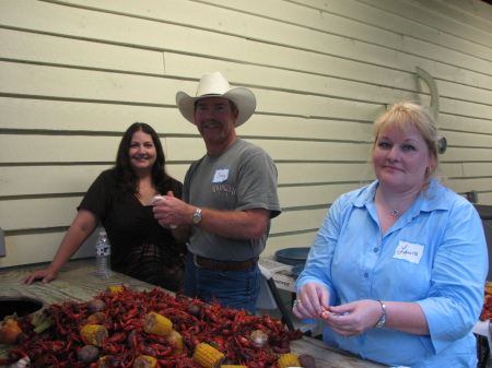 Joe and Johnna Waldrop; Laura Holcomb Duke