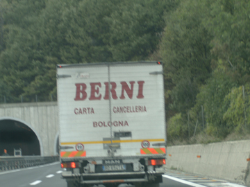 My namesake, A-1 between Florence and Bologna