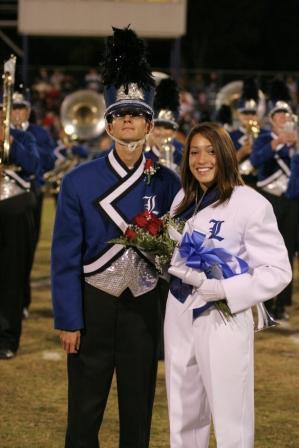 Band sweetheart and beau