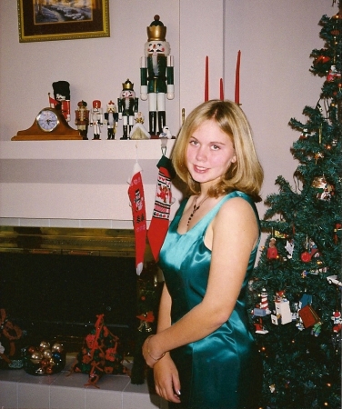 Kristin at Christmas