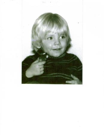 Chris Harrington at age 3 taken by Mike Wilbur