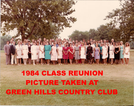 1984 CLASS REUNION PICTURE